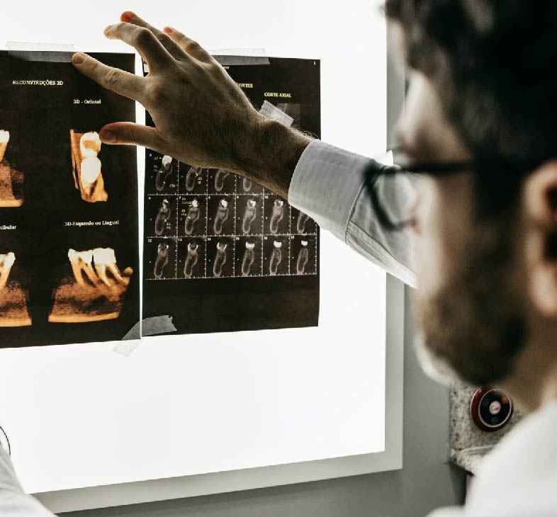 doctor reviewing exams in Jackson